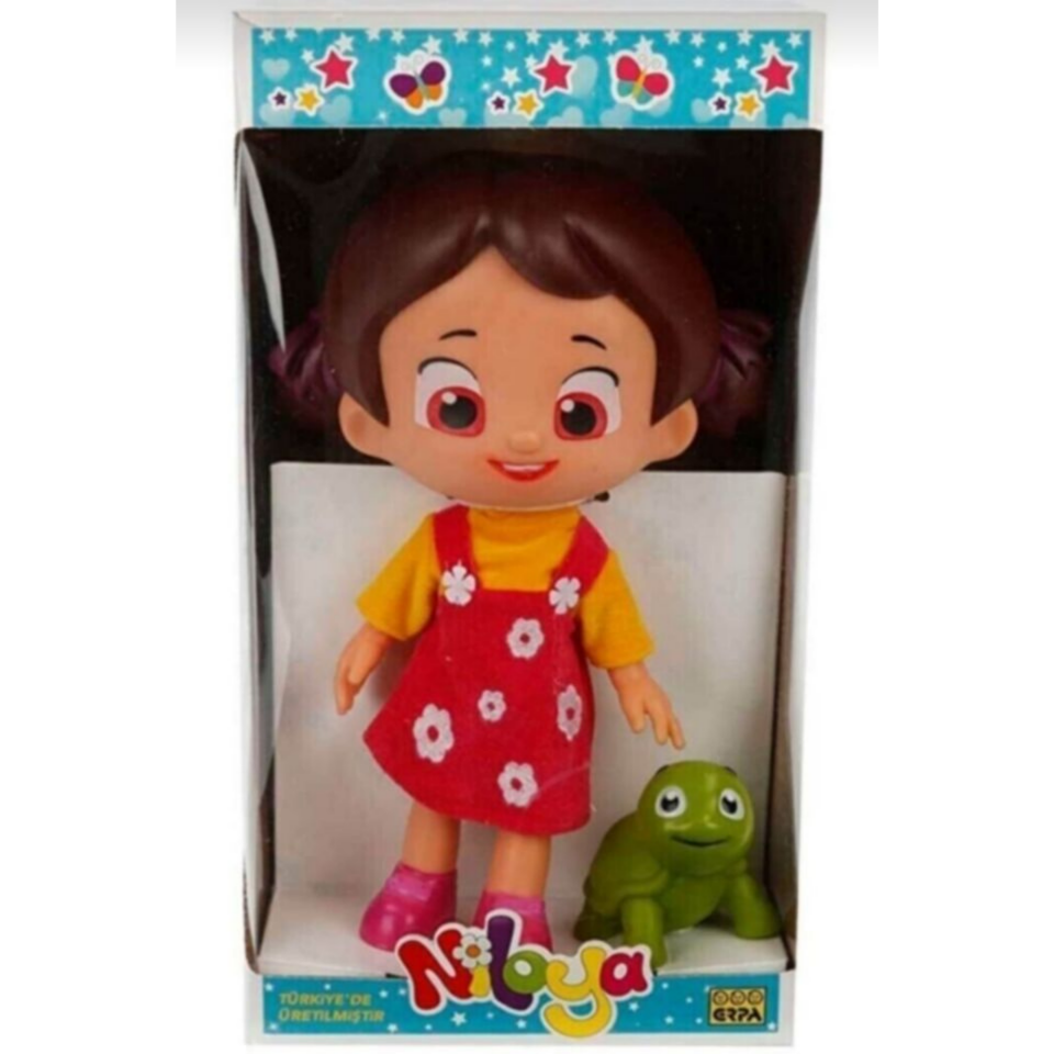 Lisanslı Sevimli Niloya Ve Tospik Et Bebek 32 cm