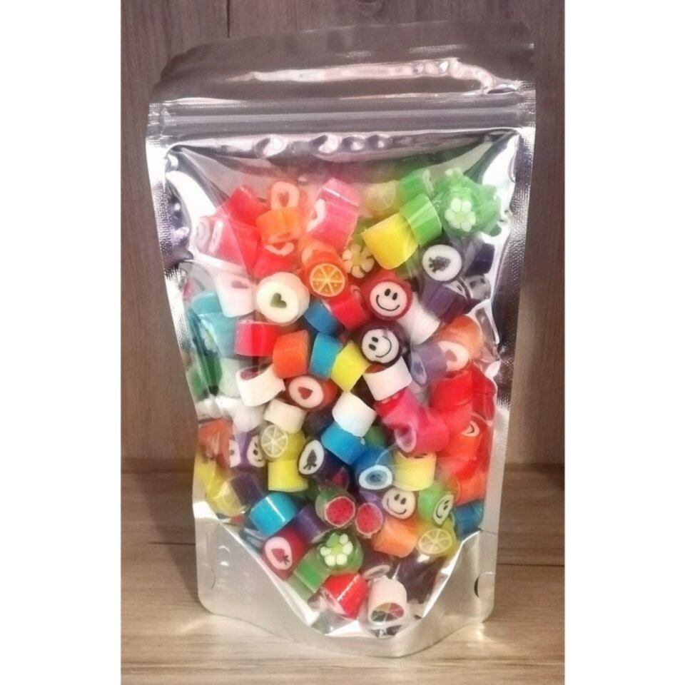 Stil Karışık Desenli Meyveli El Yapımı Özel Gün Şeker 250 gr