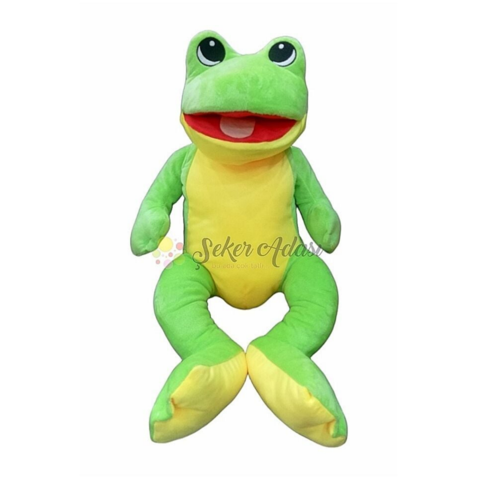 Sevimli Şirin Dev Kurbağa Peluş Uyku Ve Oyun Arkadaşı 60 Cm