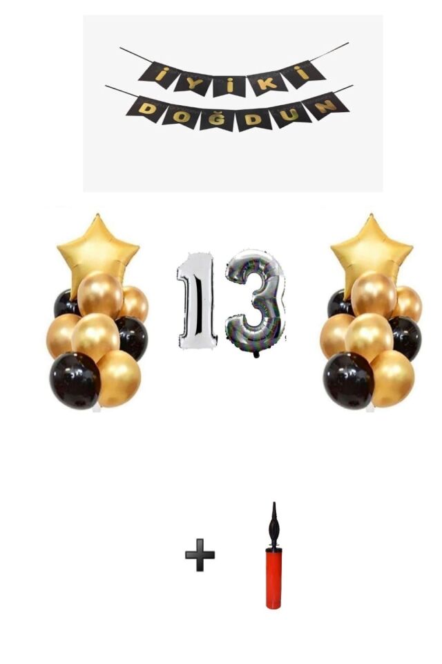 Gümüş Silver Folyo Balon Parti Seti Skradaparti149