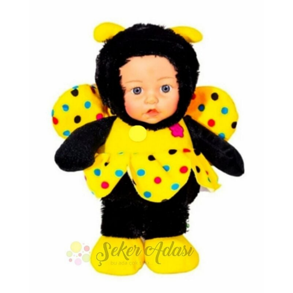 Sevimli Kanatlı Peluş Arı Maya Kelebek Peluş Bebek Uyku Ve Oyun Arkadaşı Hediye Oyuncak