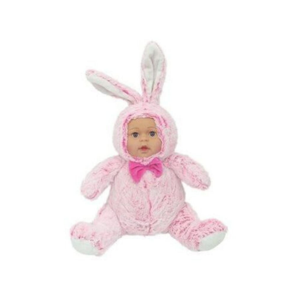 Tavşan Kostümlü Sevimli Bebek 35 Cm.